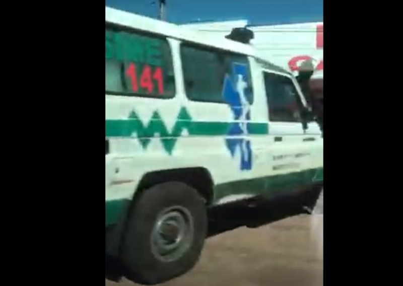 Com fronteira fechada, ambulância paraguaia é flagrada em cidade de MS