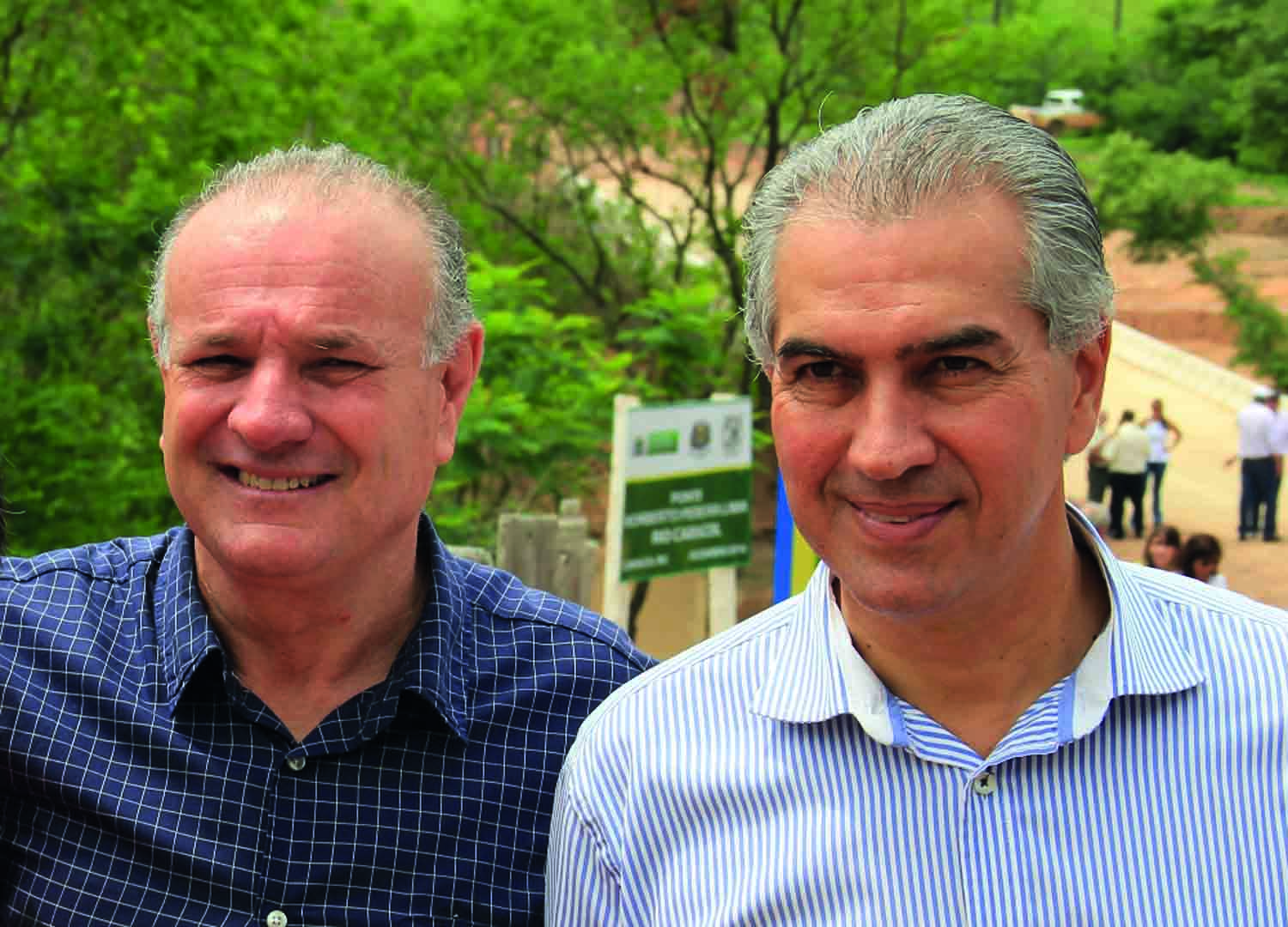 Governador Reinaldo Azambuja elogia gestão eficiente de Manoel Viais