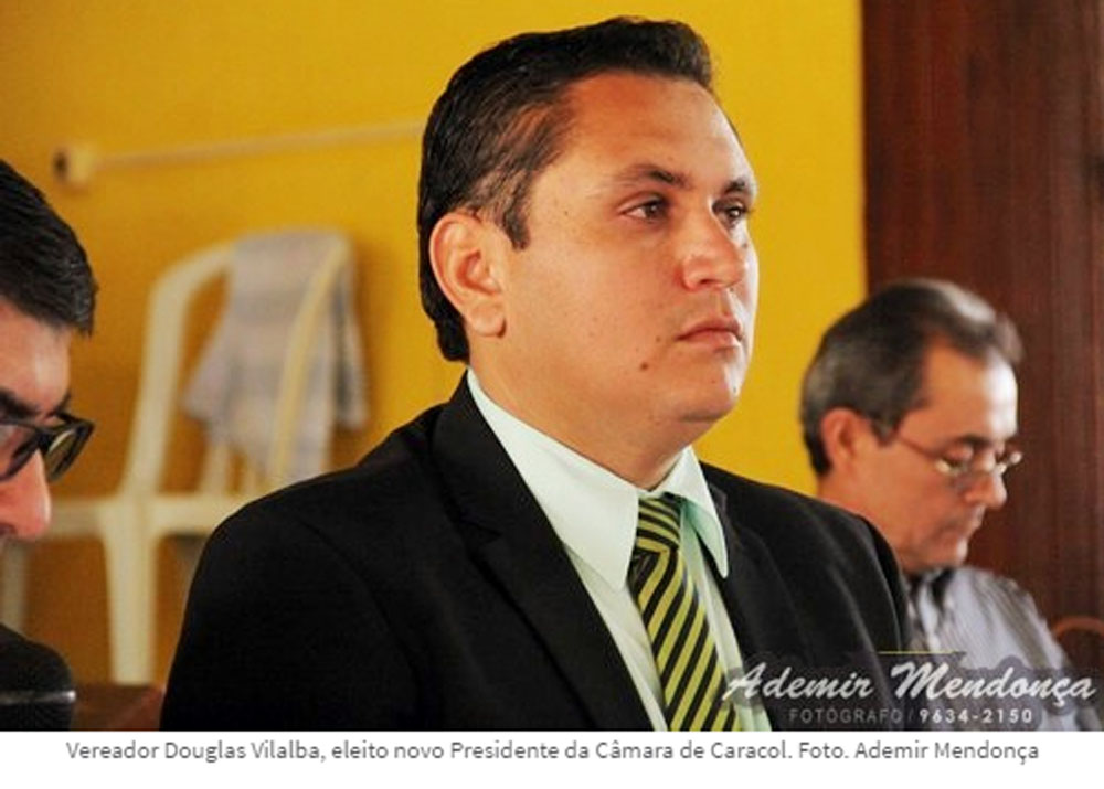 Douglas Vilalba eleito novo presidente da Camara de Caracol