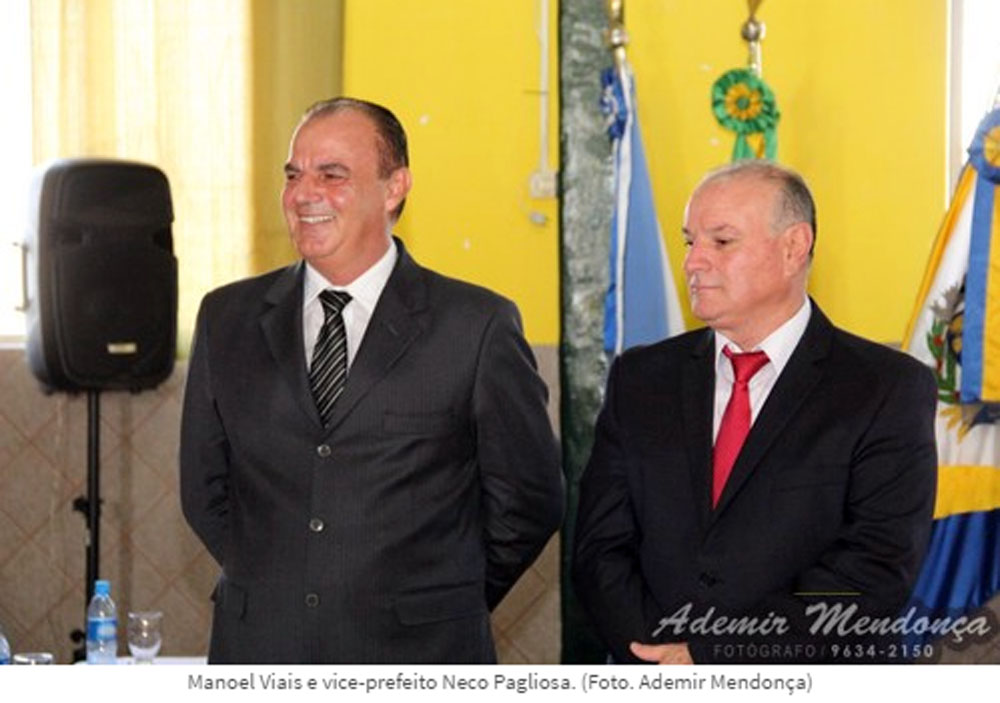 Empossado para cumprir segundo mandato, Manoel Viais, reafirma compromisso