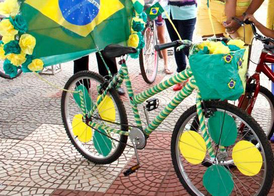 Passeio ciclístico marca a passagem do Dia da Independência do Brasil