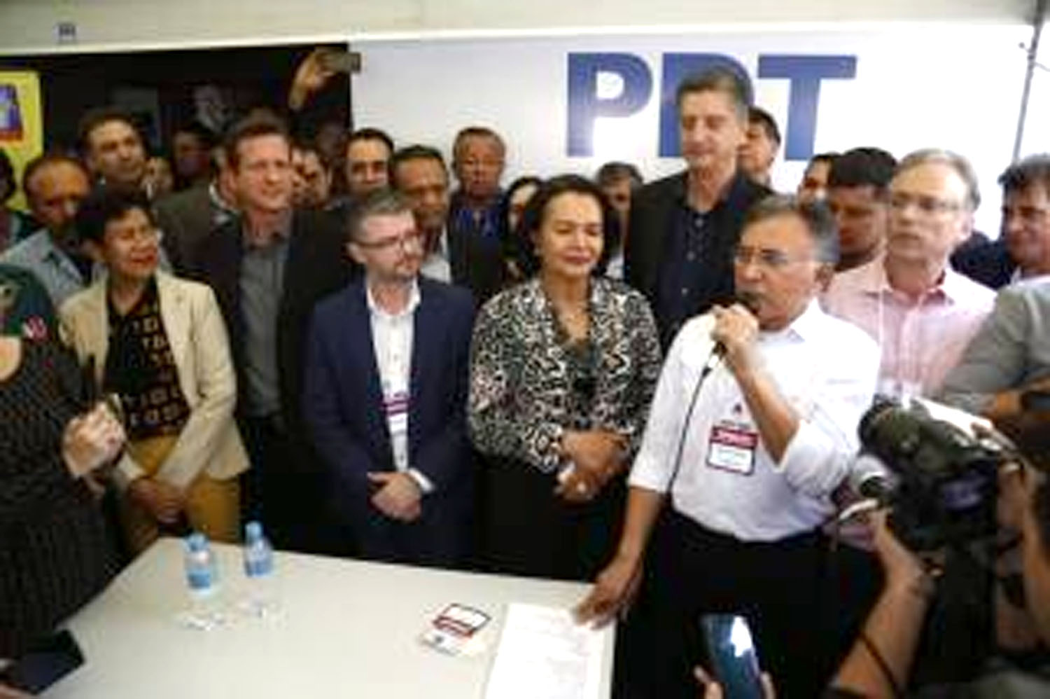 PDT oficializa chapa pura e Odilon é o 1º candidato ao cargo de governador de MS