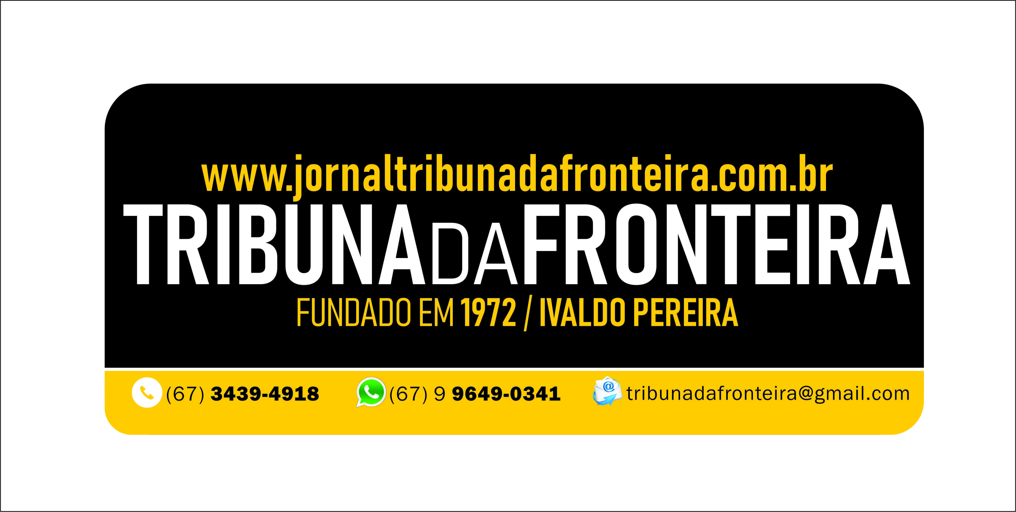 JORNAL TRIBUNA DA FRONTEIRA – EDIÇÃO N.2834