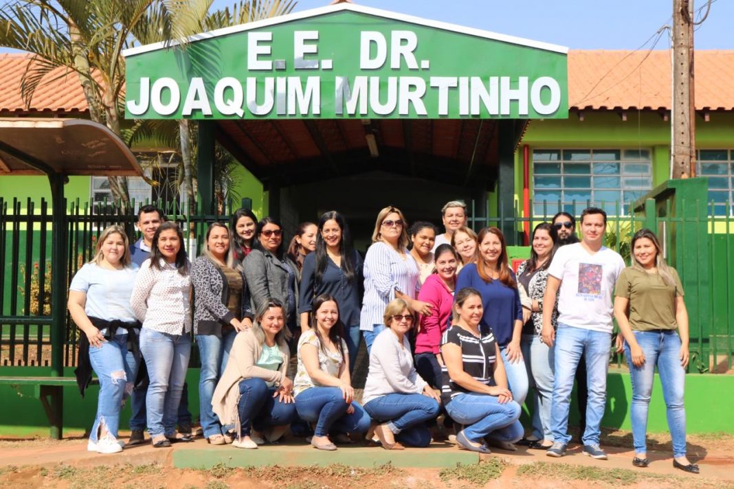Há 35 anos na Educação de Bela Vista, professora Orlanda conquista melhorias para Escola Dr. Joaquim Murtinho