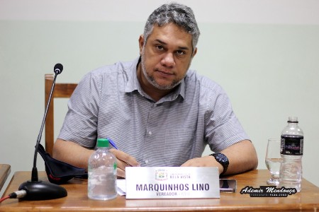 Marquinhos Lino solicita caminhão Pipa para molhar a Rua Alaíde Correa