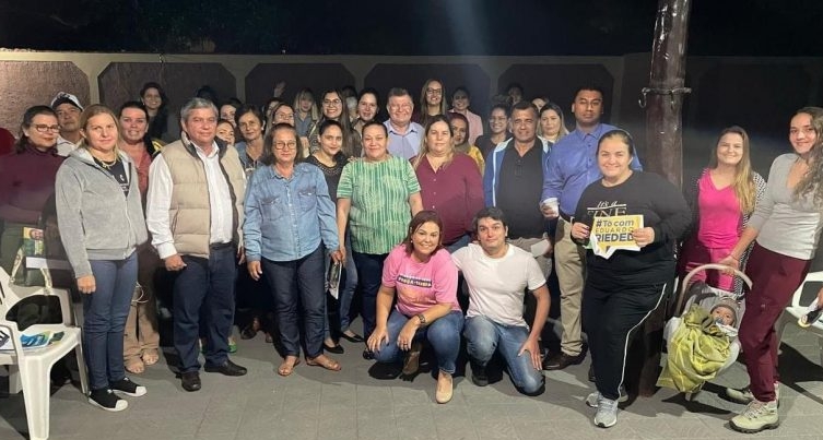 PSDB Mulher de Bela Vista reforça apoio para Eduardo Riedel