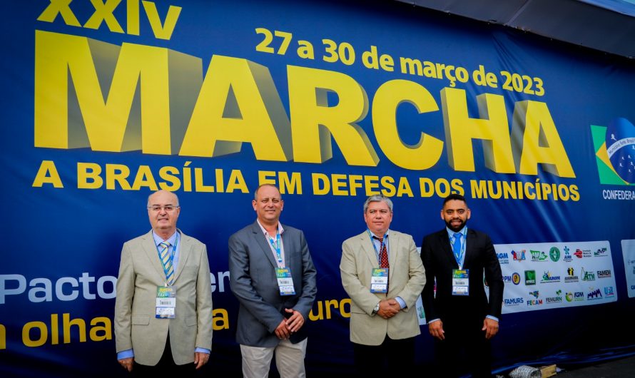PITI PARTICIPA DA MARCHA EM DEFESA DOS MUNICÍPIOS, EM BRASÍLIA