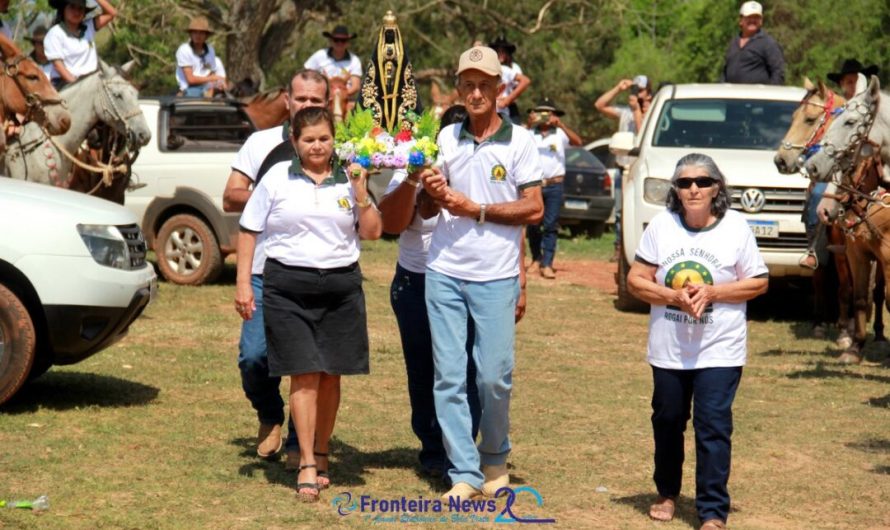 10ª Missa e Cavalgada Bela-vistense em homenagem a Nossa Senhora Aparecida emociona fiéis na comunidade Nunca Te Vi