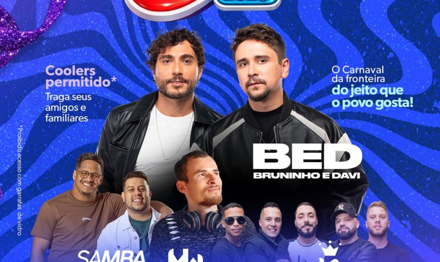 Bela Folia 2026 começa nesta sexta-feira e consolida a Prainha do Pompilho como palco da maior festa popular de Bela Vista