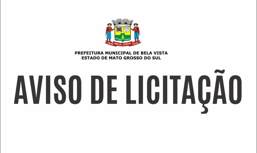 AVISO DE LICITAÇÃO