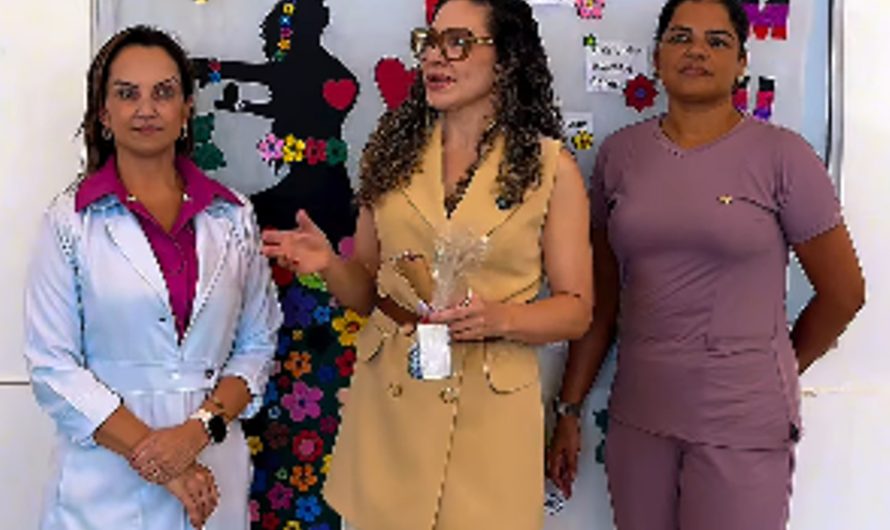 Palestra sobre Saúde da Mulher no Postão