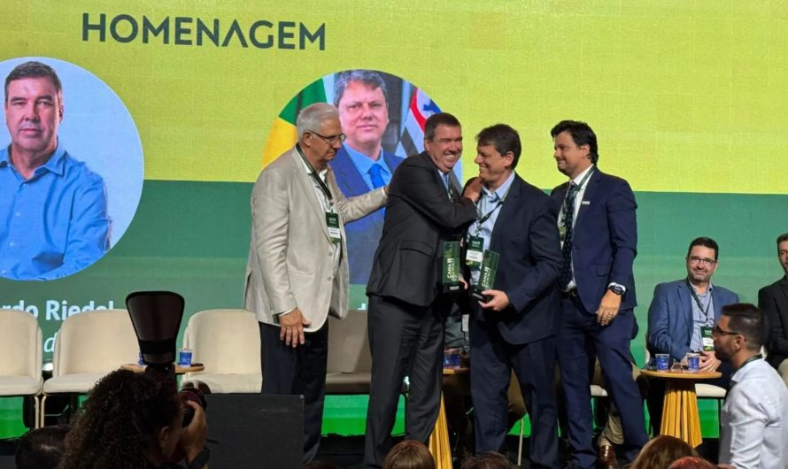 Ao lado de Tarcísio, Riedel diz que MS tem papel estratégico para setor sucroenergético