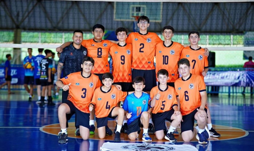 IEBV conquista título da 2ª Divisão do JEMS e coloca Bela Vista na elite do voleibol escolar