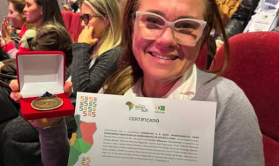 Belavistense Patrícia Zanette conquista premiação nacional na 21ª Mostra Brasil, Aqui Tem SUS