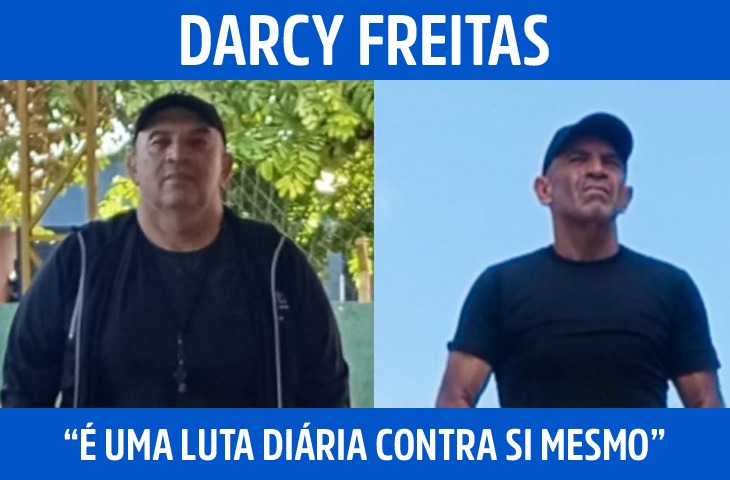 “É uma luta diária contra si mesmo”, diz professor que perdeu 50 kg após cirurgias no quadril